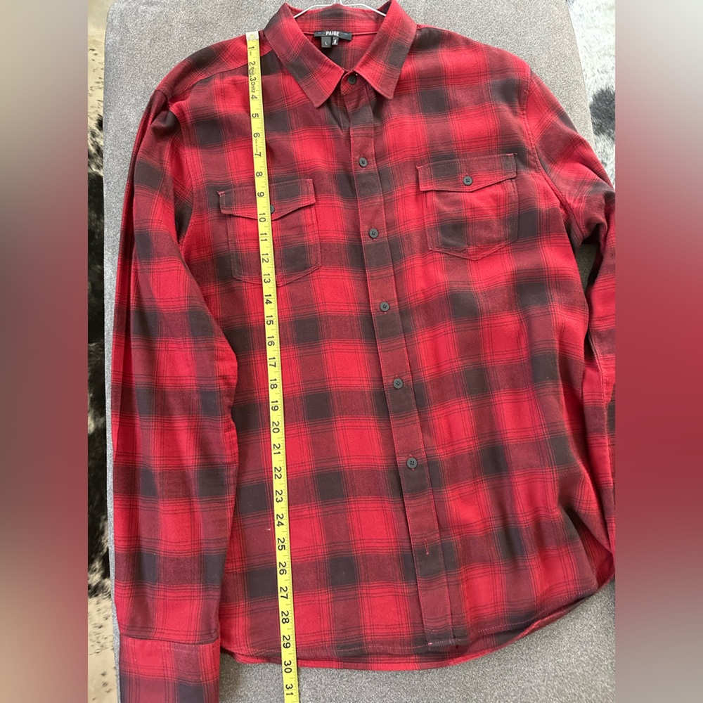 Paige Men’s button down, size L